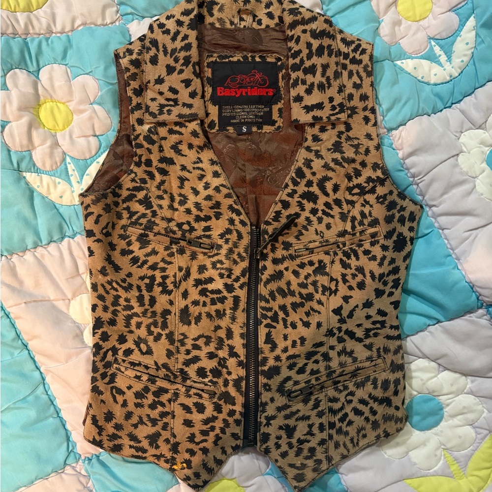 Easyriders leather vest